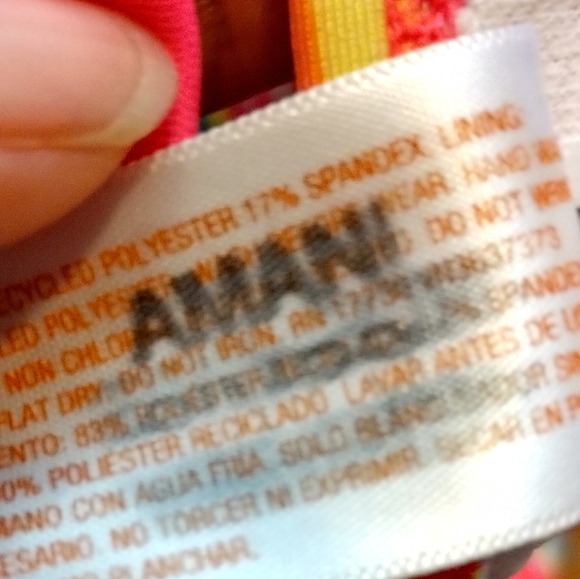 Cat & Jack Girls Size XL Speedo Swimsuit Swim One Piece Youth Multicolor Strip - Picture 12 of 14